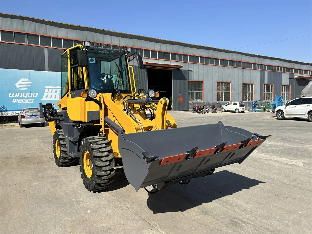mini excavator loader 9